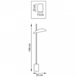 Торшер Lightstar Marmara 801713