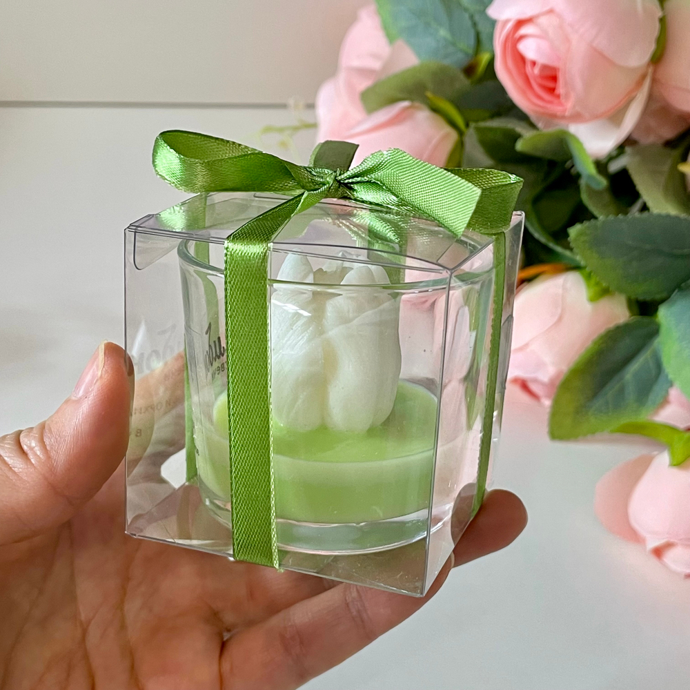 Ароматическая свеча "Белый тюльпан", 35 г