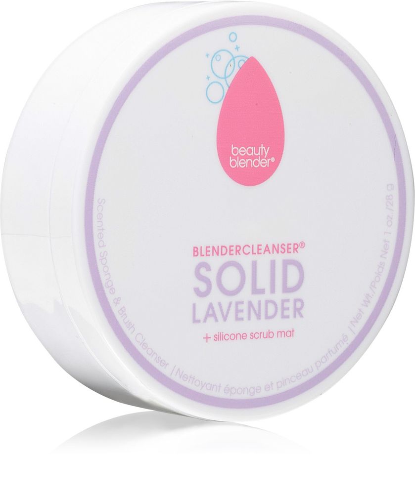 beautyblender® мыло для чистки кистей и губок для макияжа Blendercleanser Solid Lavender