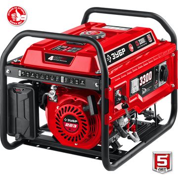 Бензиновый генератор "ЗУБР" СБ-3300Е