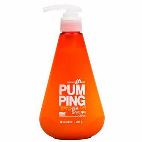 Отбеливающая зубная паста LG Perioe Pumping Whitening Toothpaste, 285г