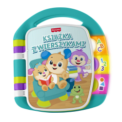 Fisher Price JMM57 — Музыкальная развивающая книжка Fisher-Price со стишками — фото 2