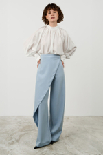 Брюки с запахом