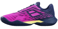 Теннисные кроссовки Babolat Propulse Fury 3 Clay - dark blue/pink aero
