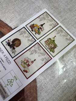 Набор кухонных полотенец 4шт 50х70см Servalli Cuve