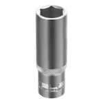 Головка торцевая удлиненная, 18 мм, шестигранная, CrV, под квадрат 1/2 Stels, 13881