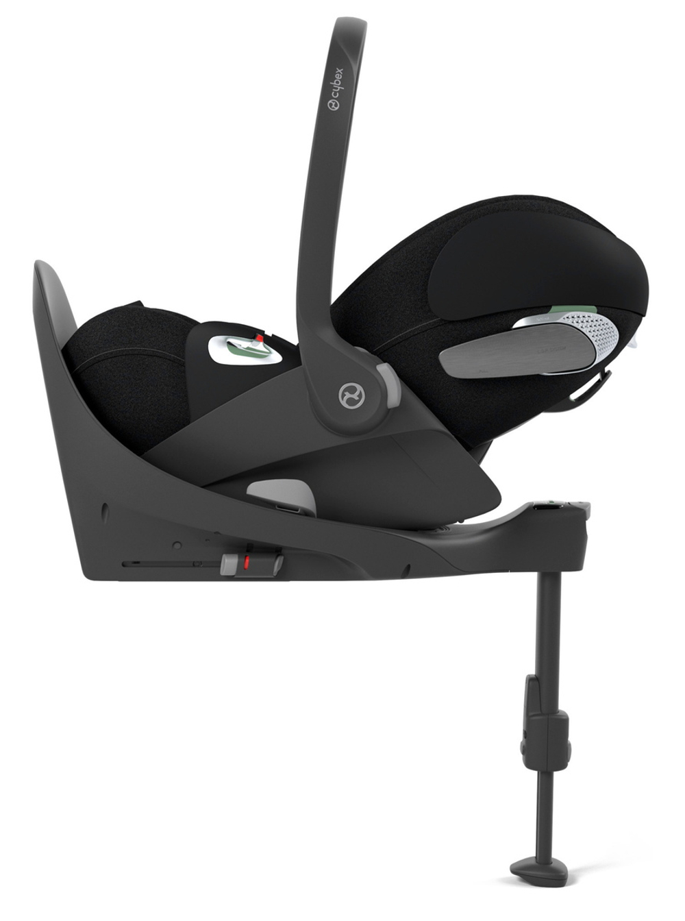 Коляска Cybex Priam IV Rosegold complete Cloud T Sepia Black Plus Base T 3 в 1 Cozy Beige