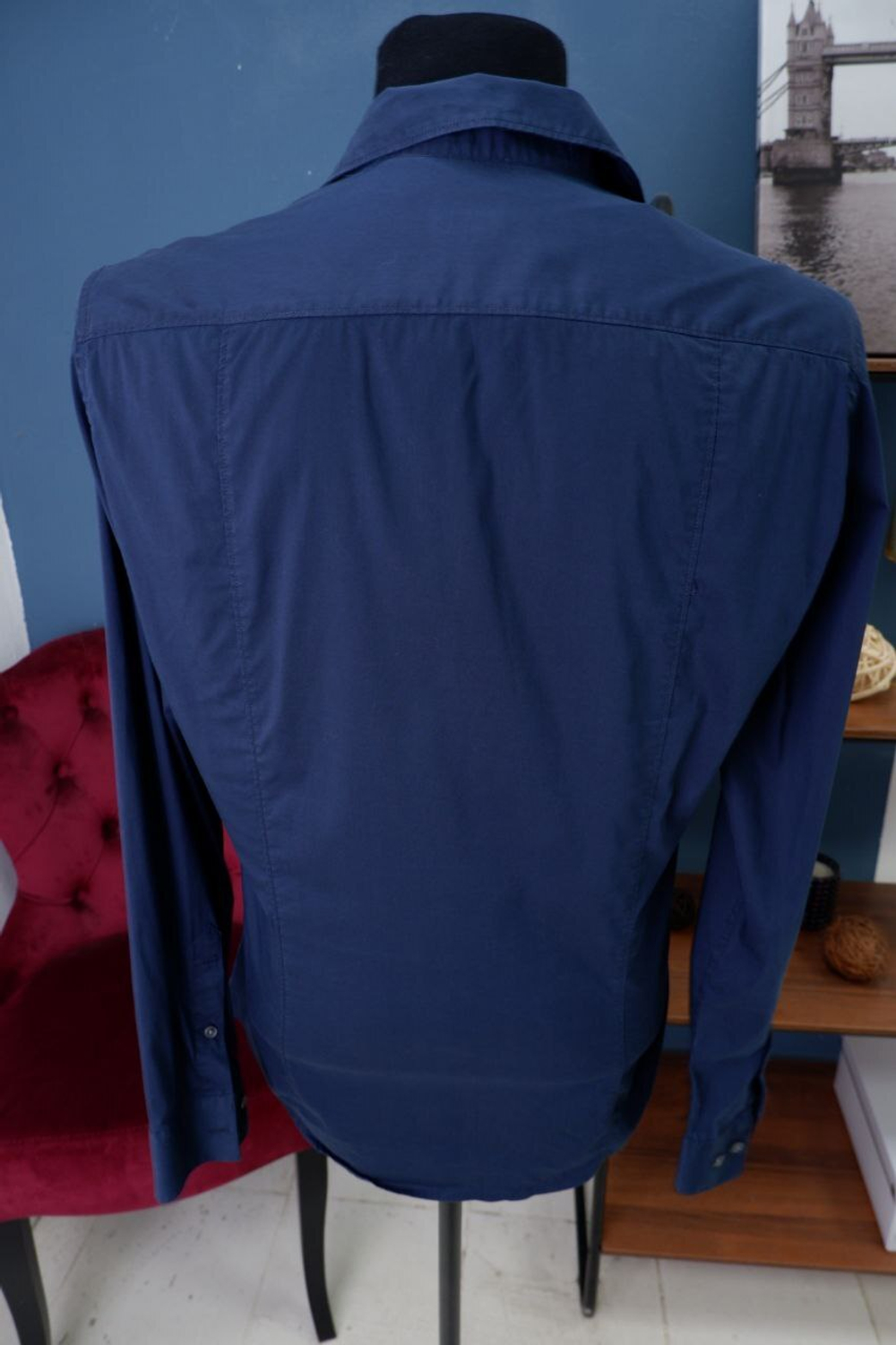 Рубашка H&M базовая 46-48 размер