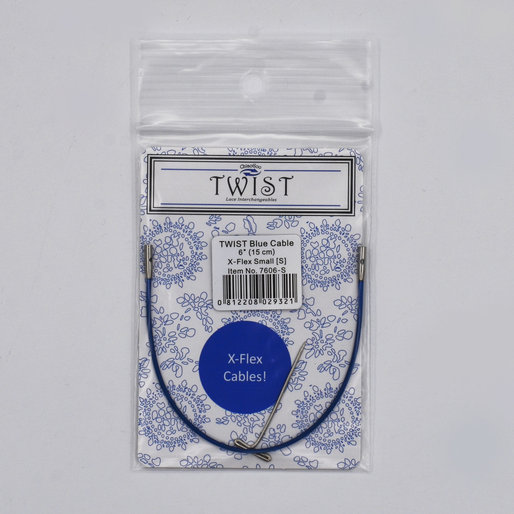 Леска TWIST x-flex Blue Cable 15 см. от ChiaoGoo