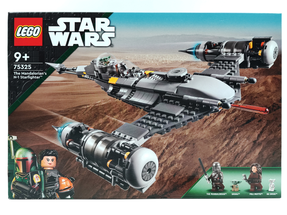 Конструктор LEGO  Star Wars 75325 Мандалорский звездный истребитель N-1