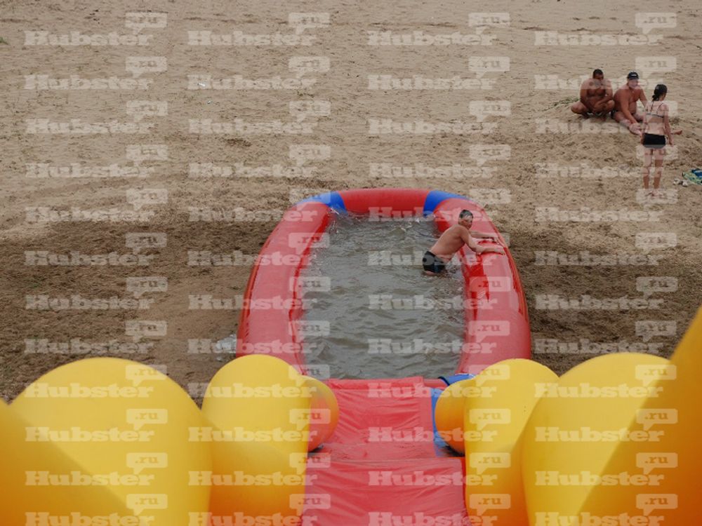 Бассейн для горок "Дуга" и "Спуск"