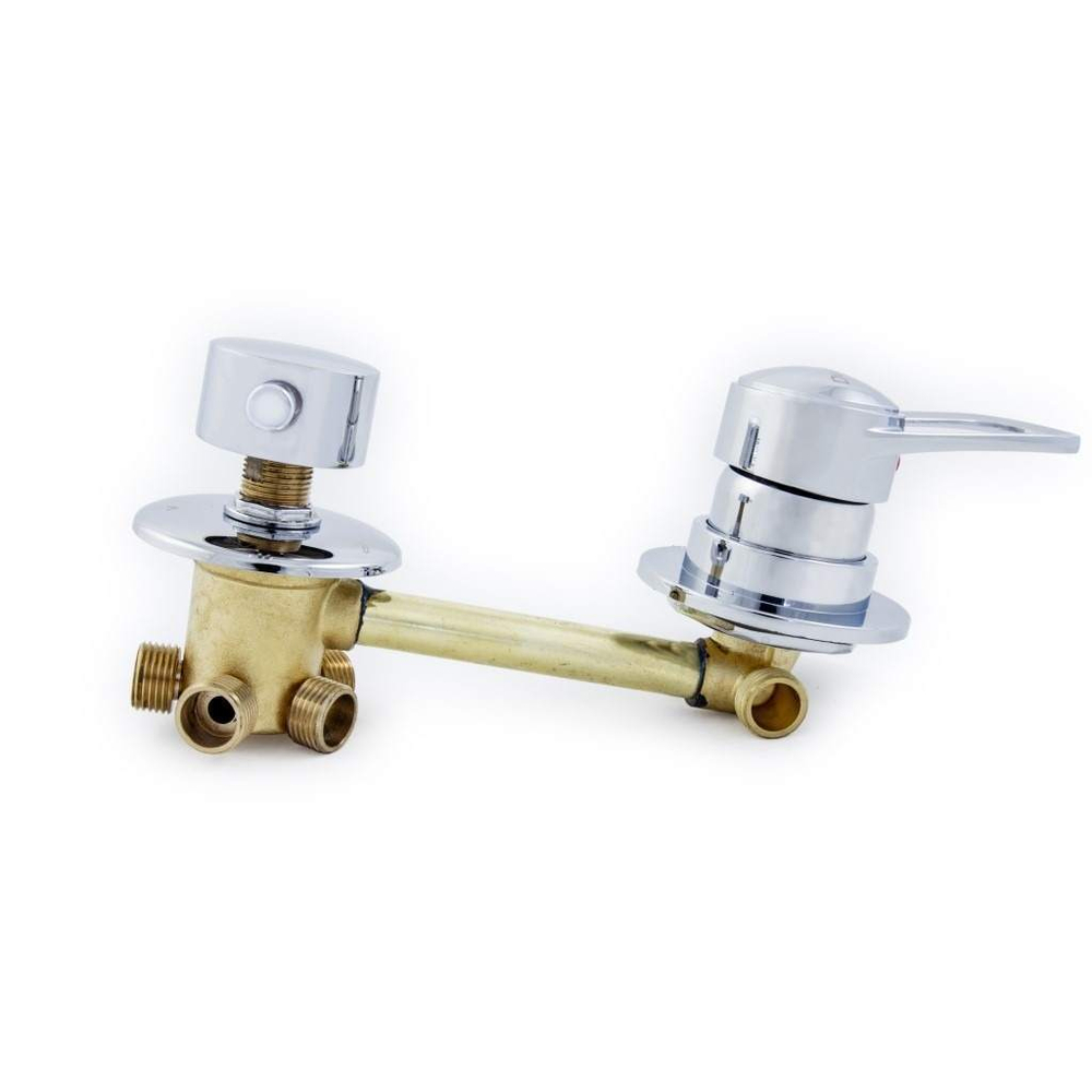 Купить смеситель для душевой кабины с переключателем на 5 режимов под гайку 150 мм не дорого