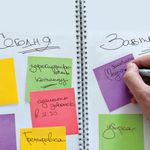 Блок самоклеящийся (стикер) POST-IT ORIGINAL "Весна", 76х76 мм, 100 л., салатовый неон, 654-ONG