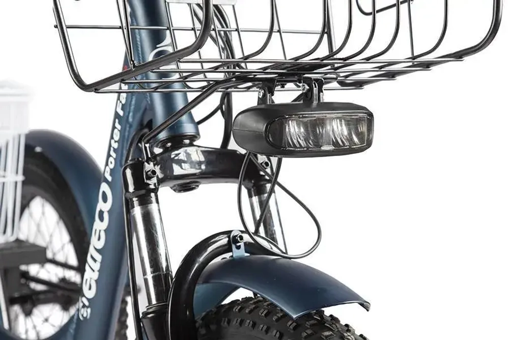 Электротрицикл Eltreco Porter Fat 700 с корзиной