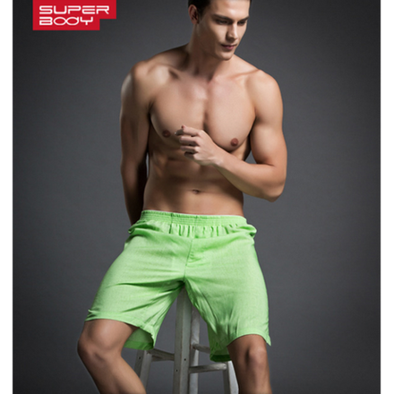 Мужские шорты салатовые Superbody Large Joy Shorts Light Green