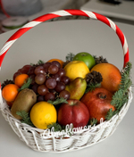 Новогодняя фруктовая корзина "Happy New Year"