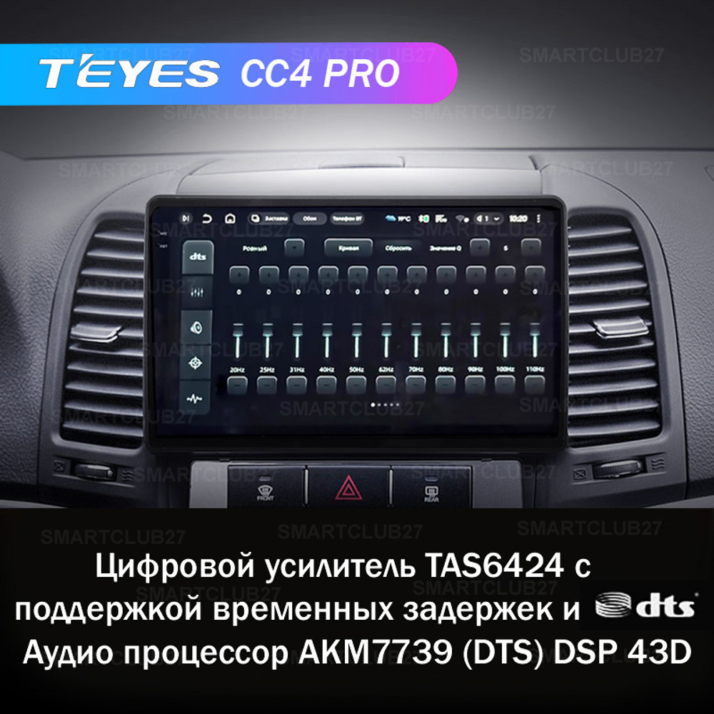 Teyes CC4 Pro 9" для Hyundai Santa Fe 2006-2012