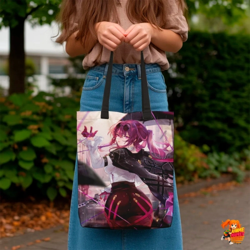 Сумка шоппер с принтом Honkai Star Rail