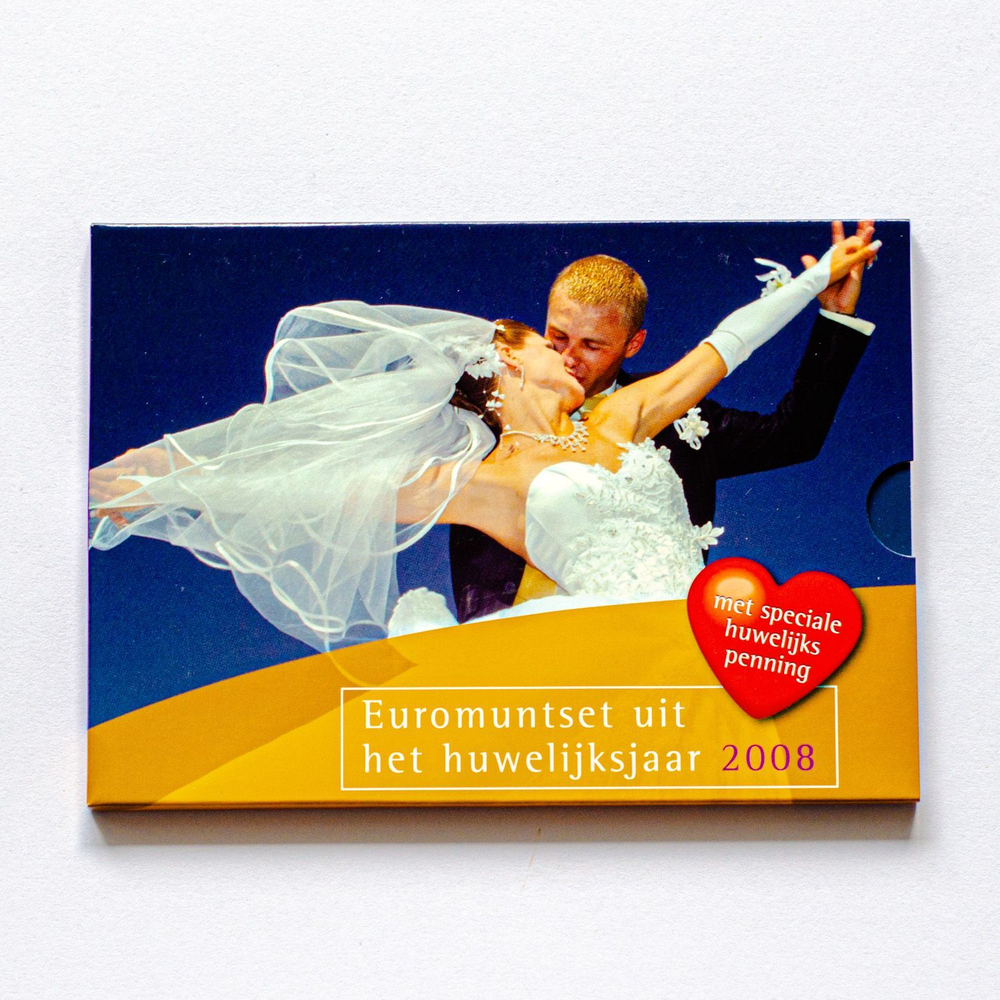 Netherlands 2008 Wedding Coin Set