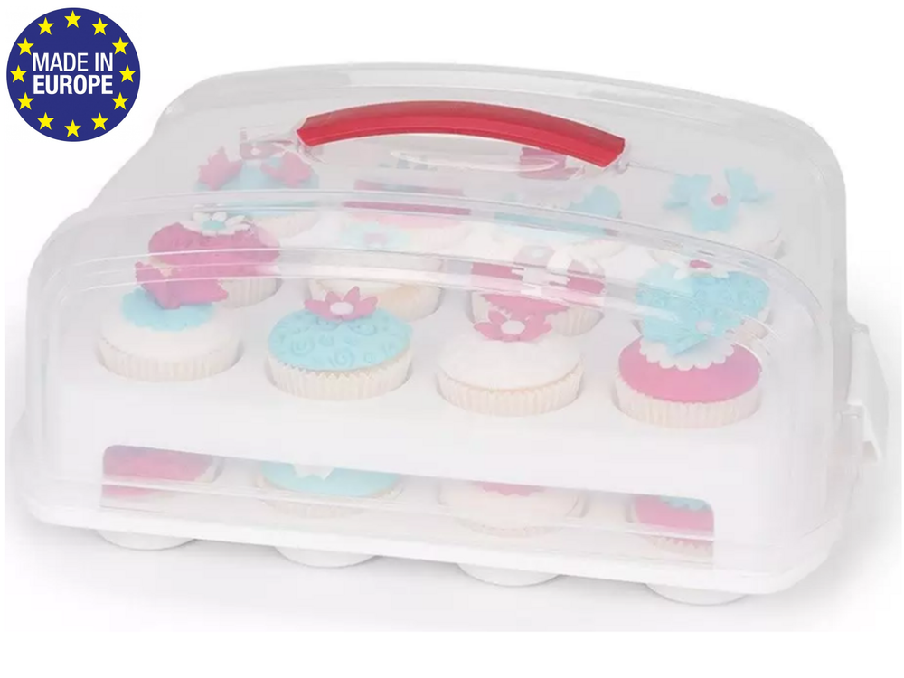 Контейнер для капкейков с крышкой Patisse 39х28х13 см