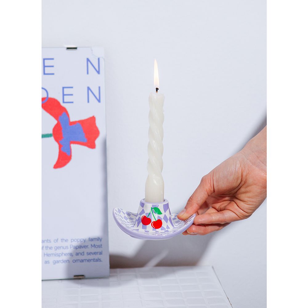 Подсвечник Rodeo, Cowboy Hat, 4 см, лиловый