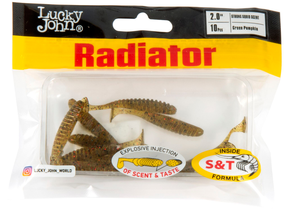Мягкая съедобная приманка LJ Pro Series Radiator 2.0 in (50 мм), цвет PA03, 10 шт