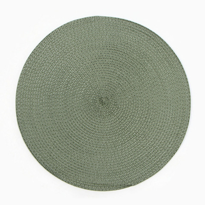 Салфетка сервировочная Классика  d 38см (зеленый)