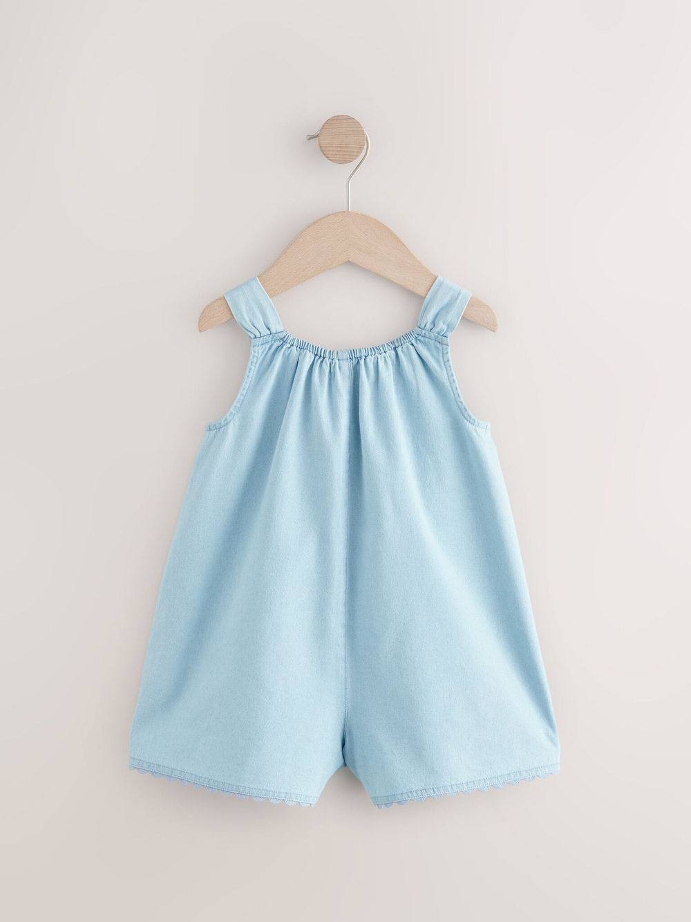 Комбинезон джинсовый для девочки Next AA3-246, Синий