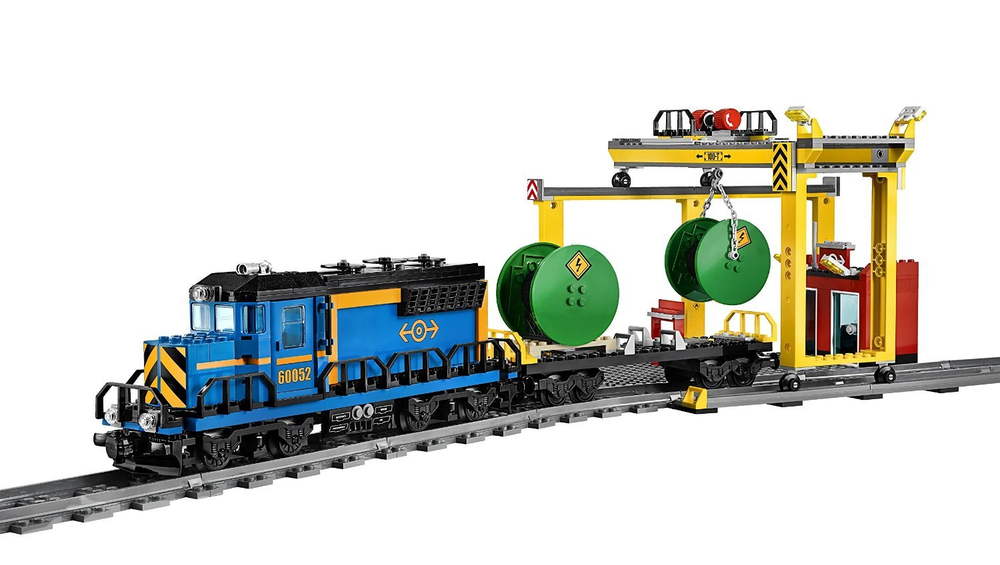 LEGO City: Грузовой поезд 60052 — Cargo Train — Лего Сити Город