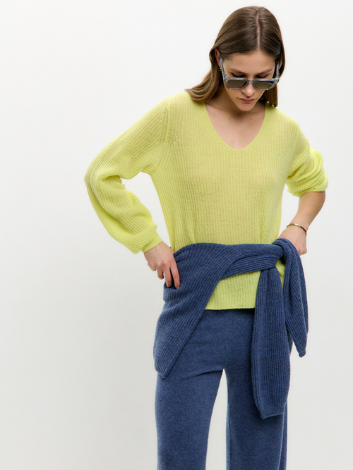 Кашемировый пуловер