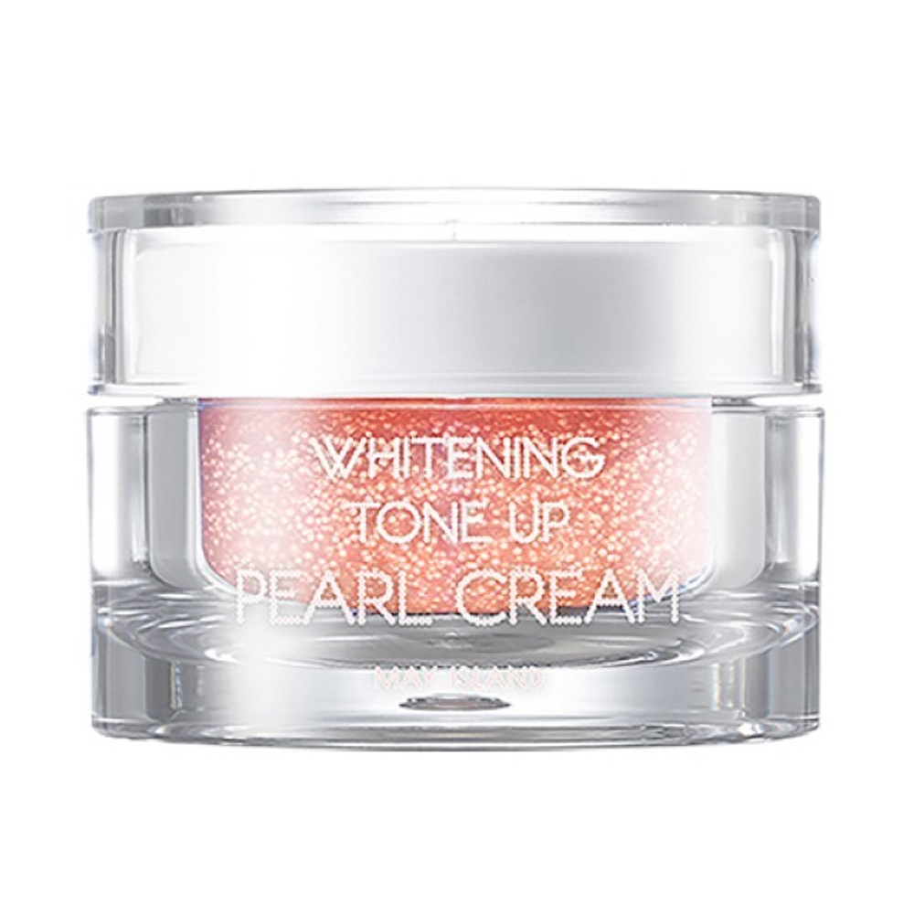 May Island Whitening Tone Up Pearl Cream осветляющий капсульный крем с жемчужной пудрой