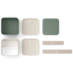 Ланч-бокс mb square cn, natural green
