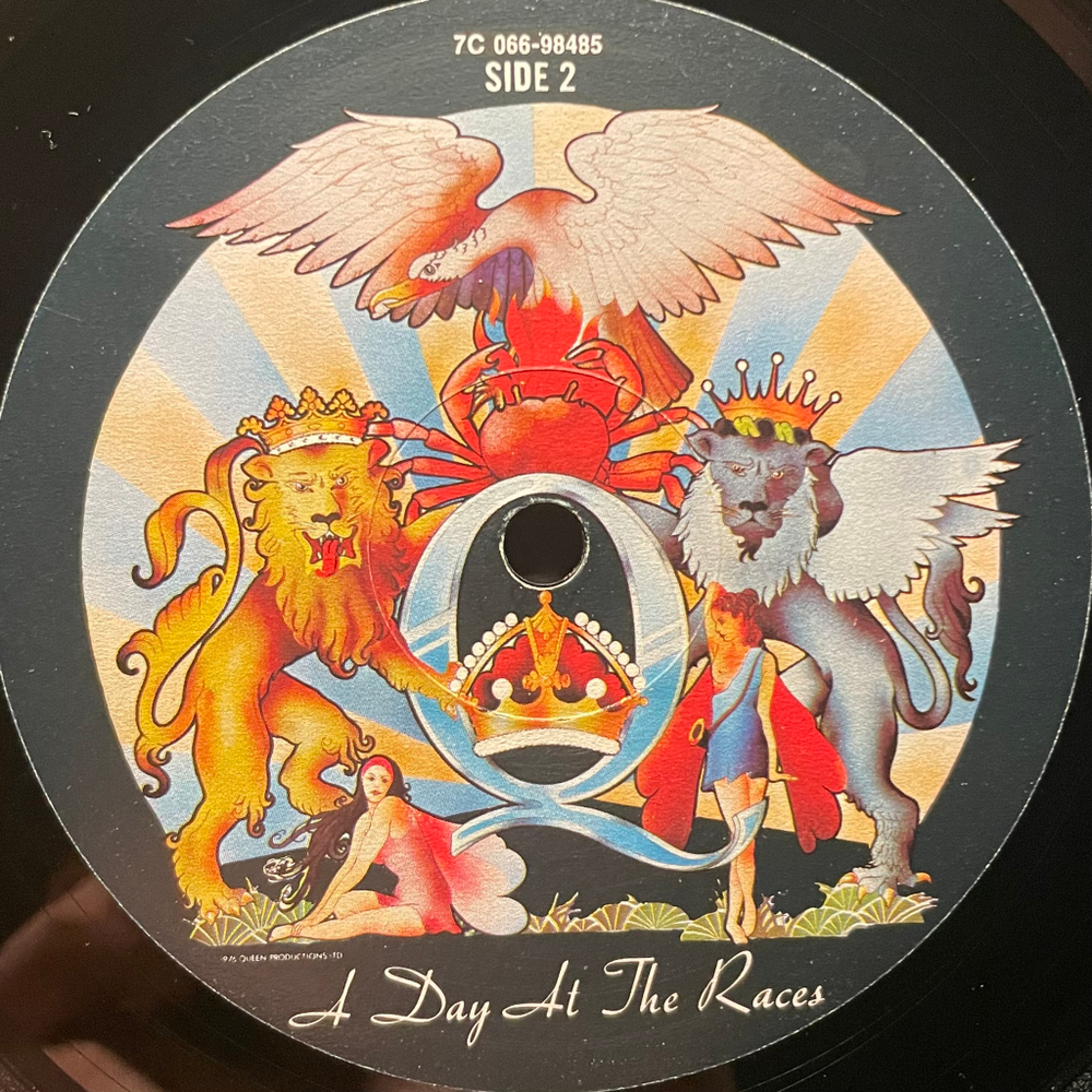Queen - A Day At The Races (Швеция)