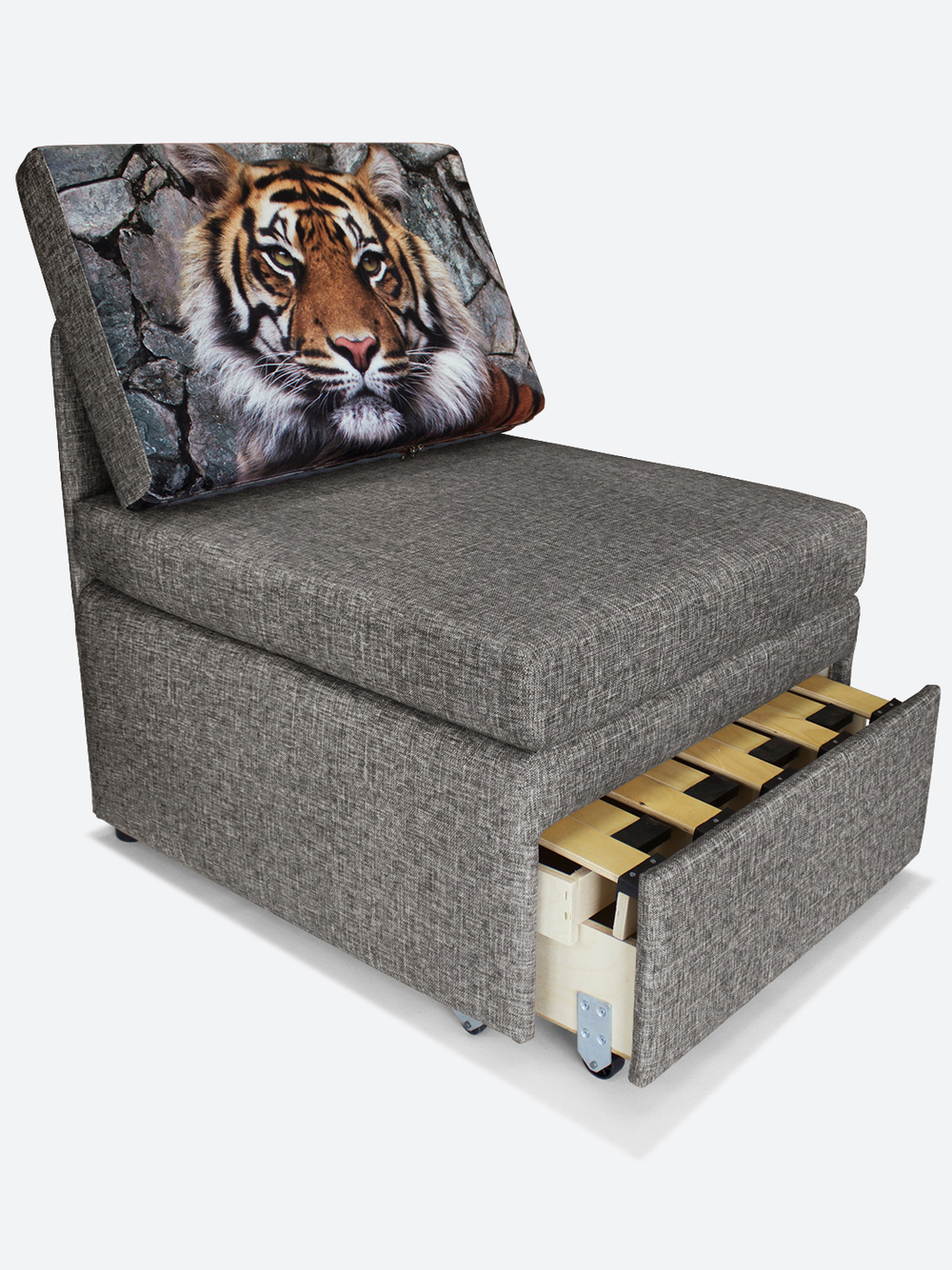 Кресло-кровать "Миник", купон Тигр