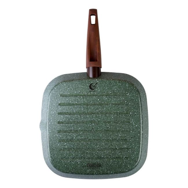 Сковорода Гриль TVS Natura Induction, 28x28 см