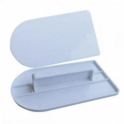 Утюжок закругленный, пластик (Китай) 14*8