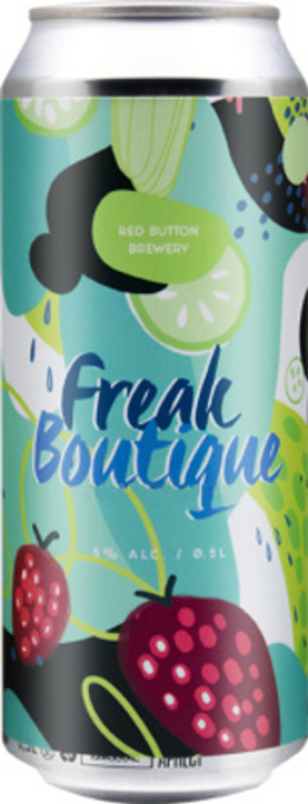 Пиво Рэд Баттон Фрик Бутик Батч 2024 / Red Button Freak Boutique Batch 2024 0.5 - банка