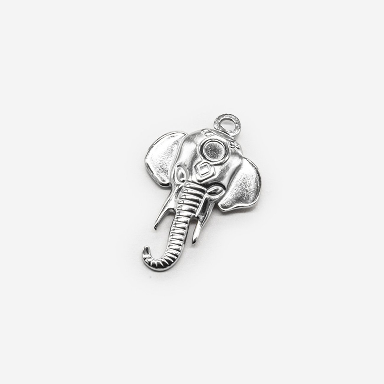 Подвеска "Elephant" 28,2*19,2мм, сталь без покрытия