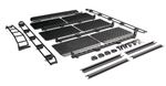 Укороченная платформа а крышу с лестницей для Mercedes Benz G class W465 G63 G450 G500 G550 2025+ Гелик Гелентваген