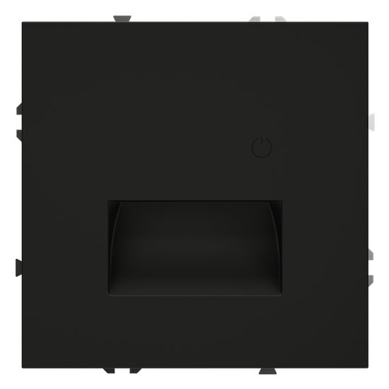 Подсветка светодиодная встраиваемая VOLTUM S70 с датчиком, (черный матовый)