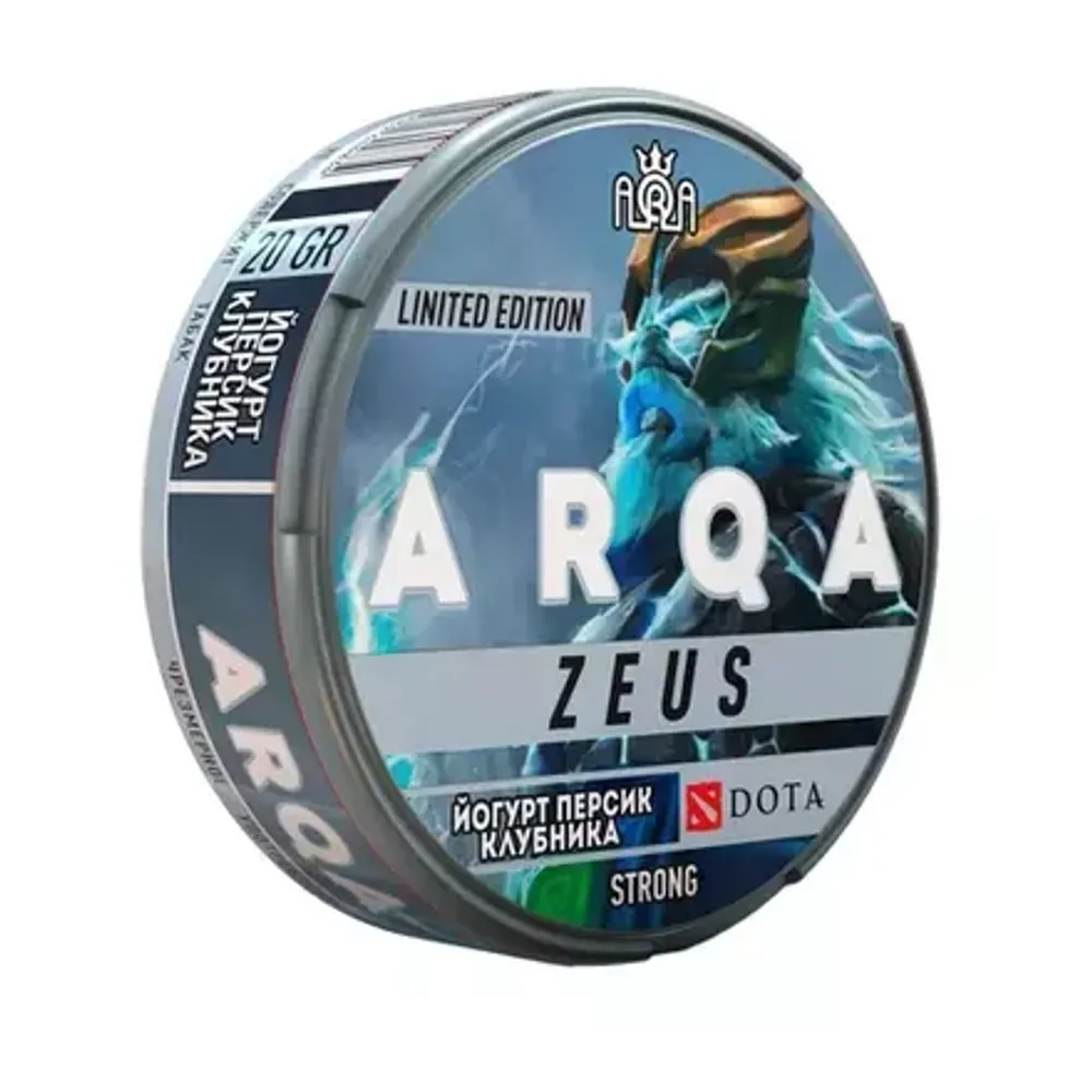 ARQA DOTA ZEUS (120 МГ) - ЙОГУРТ, ПЕРСИК, КЛУБНИКА