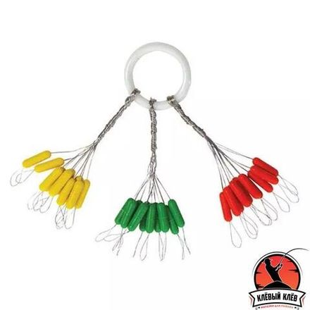 Стопоры силикон. Salmo р.003S 30шт.