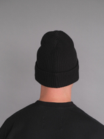 Шапка вязаная весенняя/осенняя МУЛА (ЧЕРНЫЙ) МУЖСКАЯ