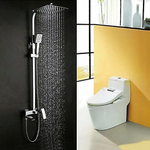 Душевая система 35к G2407-11 GAPPO лейка "Тропический душ" ХРОМ