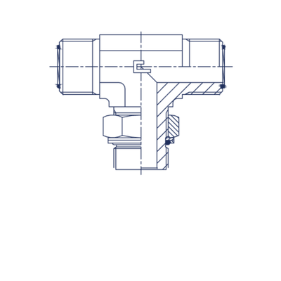 Штуцер FRTA D22 ORFS 1.7/16 - BSP 3/4