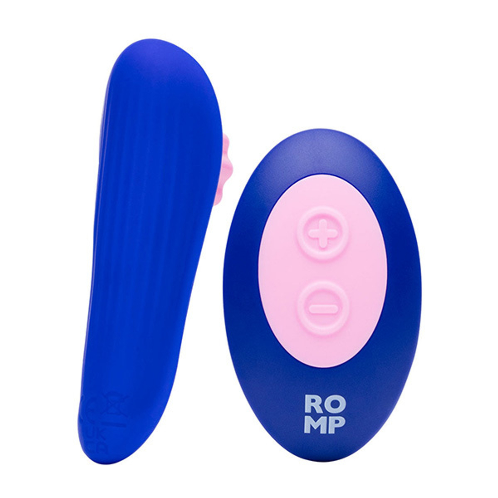 Клиторальный вибратор 8,7см в трусики с пультом ДУ Romp Party Wearable Panty Vibrator RPTY1SG4