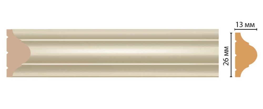 Молдинг DECOMASTER D001-61 (26*13*2400мм)