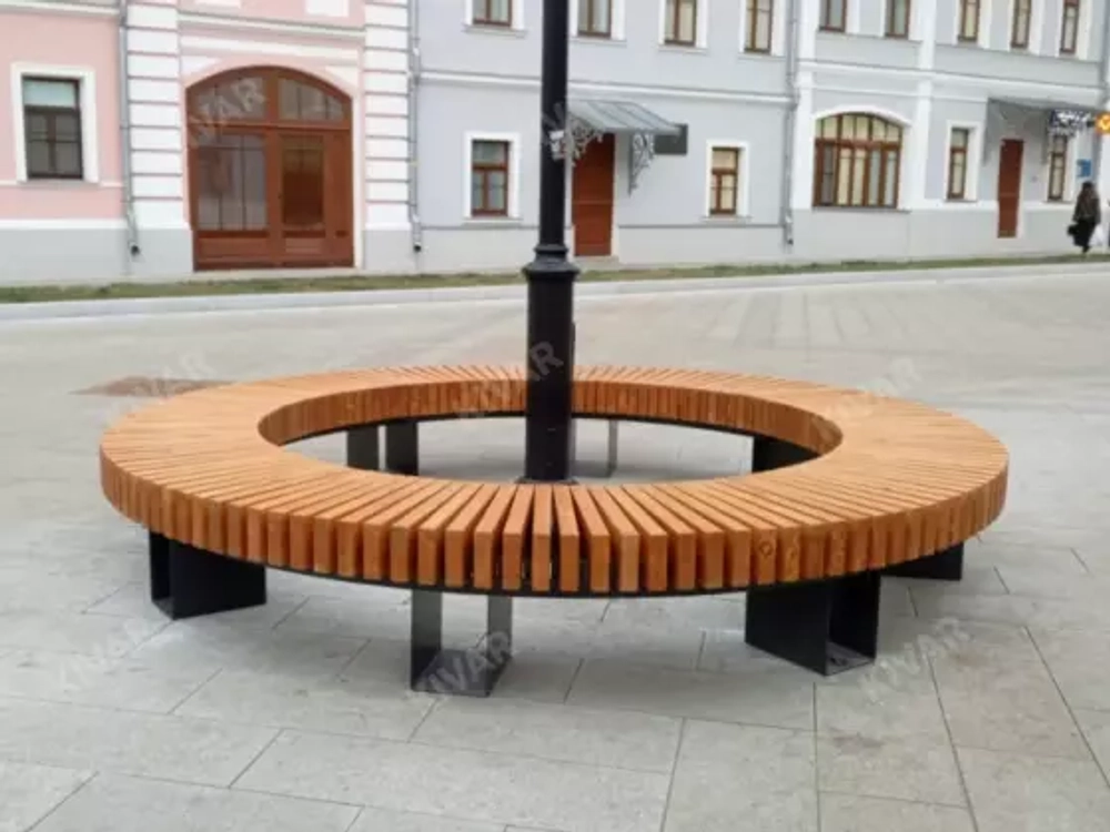 Скамья «Дуга радиусная»