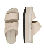 Шлепанцы CALVIN KLEIN JEANS - бежевый(YW0YW01361)