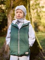 Жилет на молнии с капюшоном "Ель"